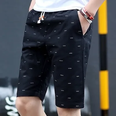 Summer Casual Men's Short Pants Cotton Elastic Waist Printing Trousers Men's shorts Halloween Party Pants Summer Casual Men's Short Pants Cotton Elastic Waist Printing Trousers Men's shorts Halloween Party Pants