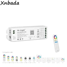 Milight YL5 Светодиодная лента 5 в 1 wifi контроллер для RGB RGBW rgbww RGB+ CCT одноцветная Светодиодная лента Amazon Alexa DC12-24V