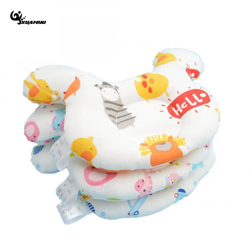 Buy Cartoon Shape Baby Pillow Soft Toddler Sleep