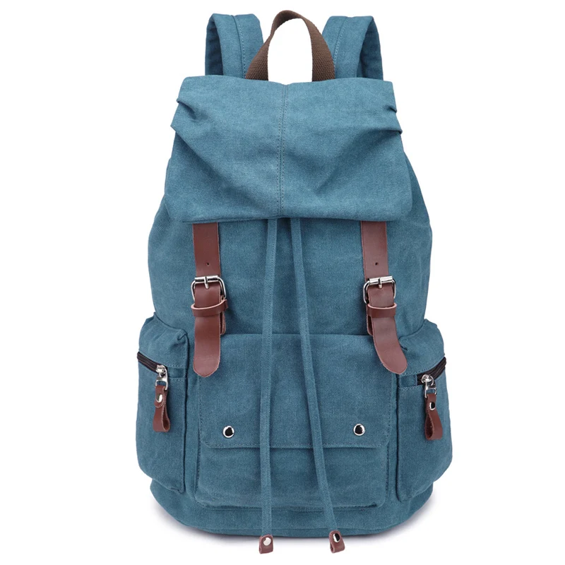 2016 Brand Quality Casual Blank Japanese Womens Canvas Backpack Bag Men
