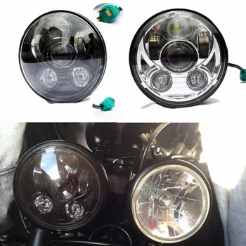 

5.75 inch Black Led Headlights For Triumph Rocket iii 3 & Speed Triple & Street Triple & Thunderbird (2pcs)