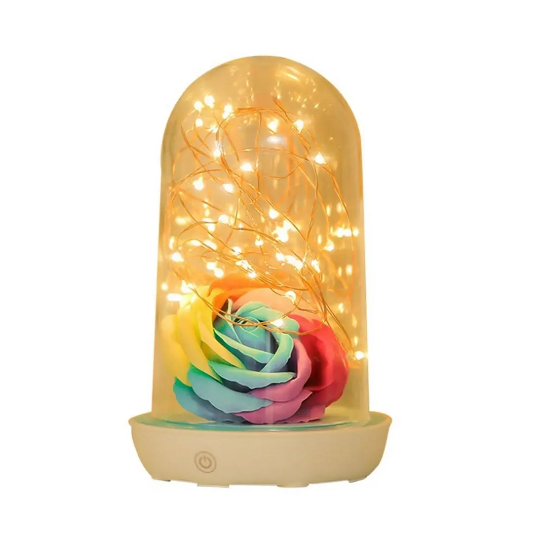 

Fashion Creative LED Streamer Bedside Lamp USB Rechargeable Gift Nightlight
