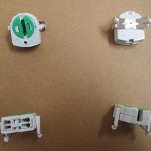 10 шт. G5 T5 Цоколи лампы Патрон лампы с металлическим зажимом 25*19,5*9,6 мм