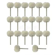 20 шт полировки шерсти полировки колеса подходит аксессуар роторный инструмент