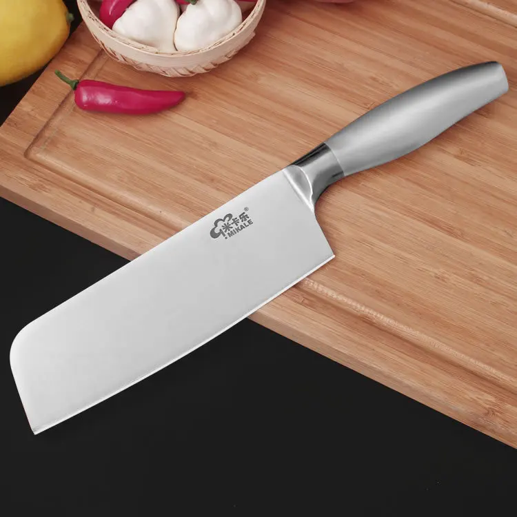 Полный набор кухонных ножей из нержавеющей стали, бытовой многофункциональный нож для нарезки мясные овощные ножи для фруктов, инструмент для нарезки