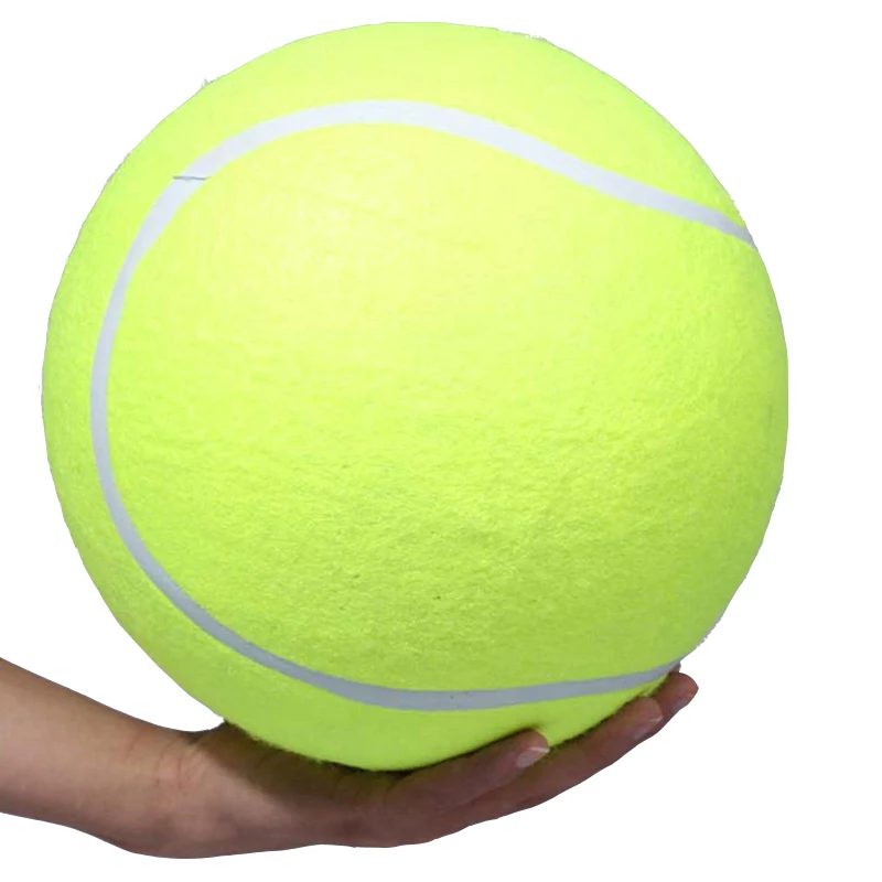 tenis gigante de 24CM para entrenamiento de inflable grande juguete interactivo, Grillo al aire libre, suministros para mascotas - AliExpress