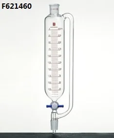 

Funnel, Pressure Equalizing, Capacity:60ml, Joints:14/20, PTFE Stopcock bore:2mm