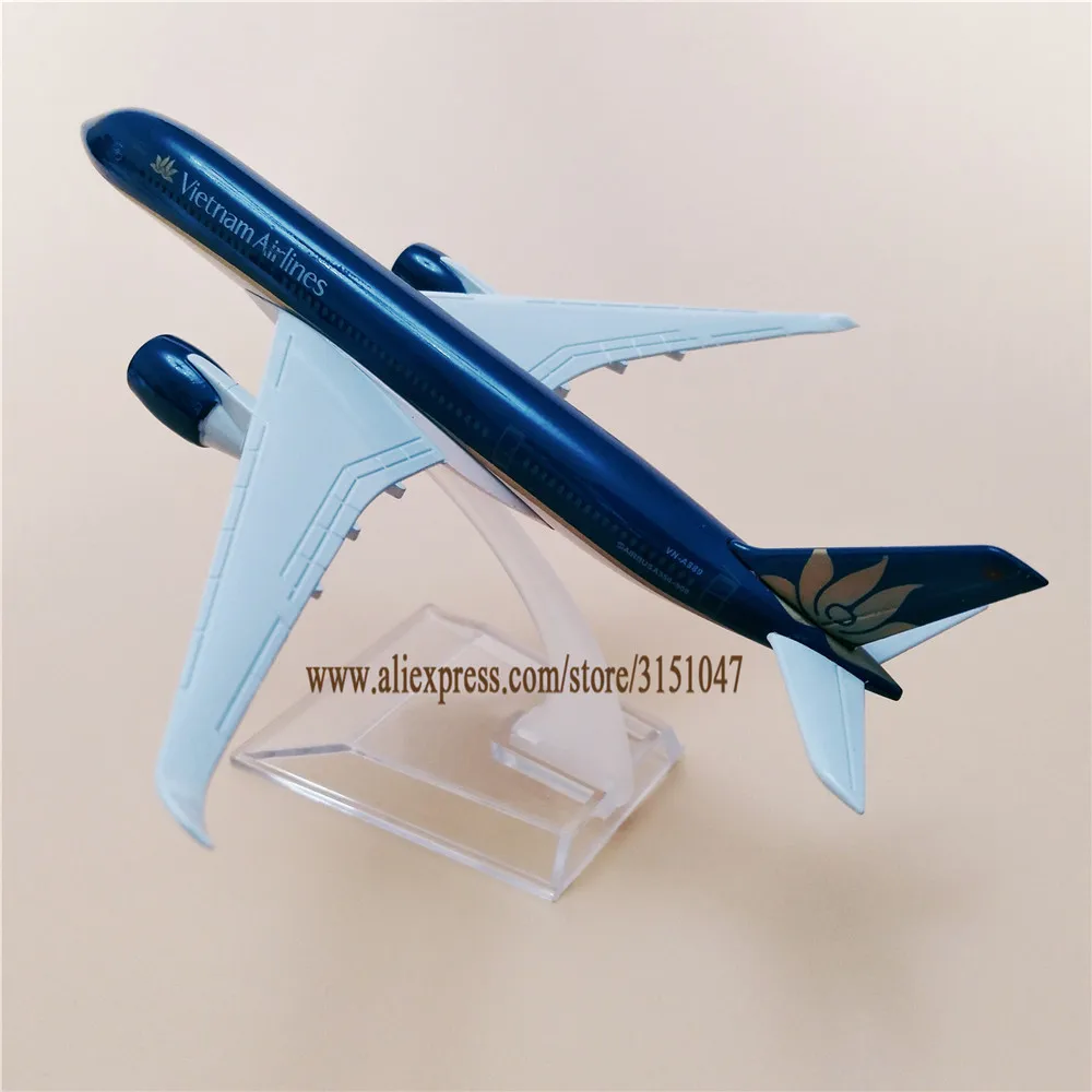 16 см сплав металла AIR Vietnam Airbus 350 A350 Airways модель самолета Модель W Стенд самолет