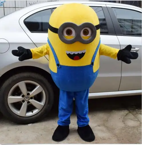 

NEW STYLE Minion Minions Despicable Me cartoon Mascot Costume Fancy Dress Animal mascot costume free shipping