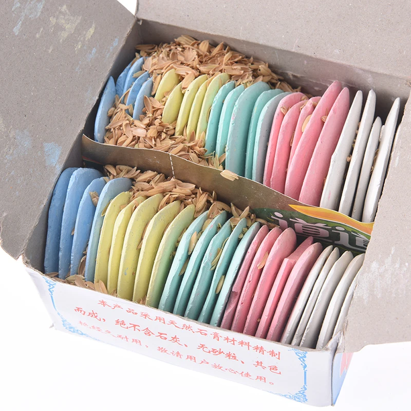 

50PCS colorful Tailors Resin Chalks Assorted Fabric Marking Sewing Chalk 9.5*9.5*5cm