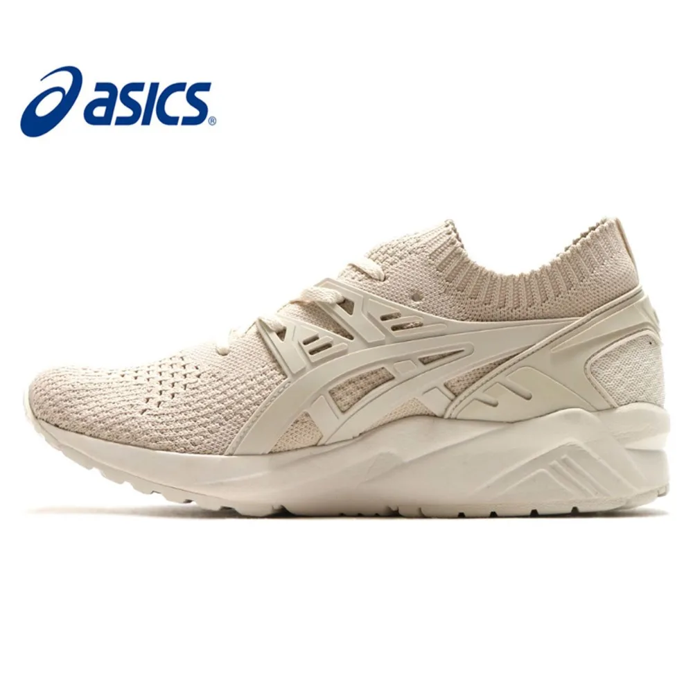 2018 новые весенние ASICS TIGER Для Мужчин's GEL-KAYANO тренер вязать Низкоактивные подушки