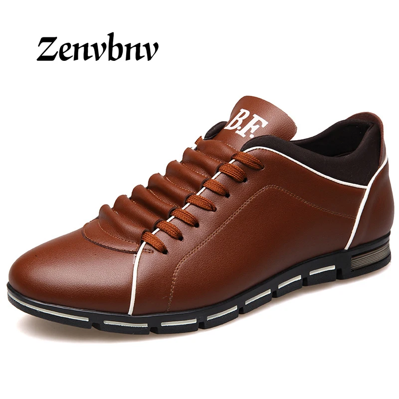ZENVBNV Brand Men Shoes England Trend Casual Leisure Shoes Leather Shoes comfortable Male Footear Loafers Men Plus size 38-48 цена ZENVBNV Brand Men Shoes England Trend Casual Leisure Shoes Leather Shoes comfortable Male Footear Loafers Men Plus size 38-48 цены онлайн