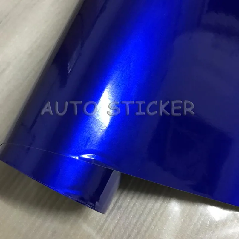 glossy blue metallic chrome wraps 5