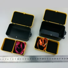 Новое поступление 2 отделения рыболовные приманки червь земляной приманки ящик для хранения снастей двойные размеры