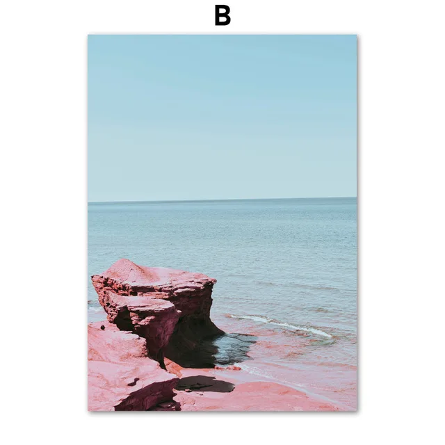 Pink-Beach-Sea-Door-Stone-Stair-Ice-Cream-Wall-Art-Canvas-Painting-Nordic-Posters-And-Prints.jpg_640x640 (1)