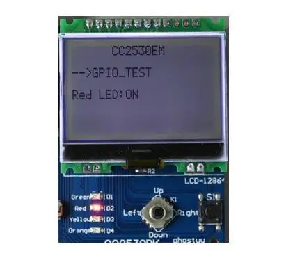 

Free Shipping! 1pc Zigbee development board 12864 LCD display SPI CC2530 drive