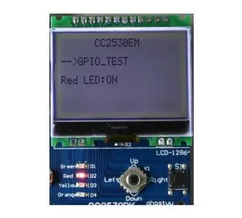 

Free Shipping! 1pc Zigbee development board 12864 LCD display SPI CC2530 drive
