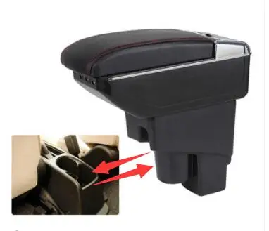 

Arm Rest Rotatable For Honda Fit Jazz Hatchback Center Centre Console Storage Box Armrest