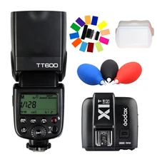 Godox TT600 2.4G HSS Camera Flash Speedlite + X1T-N Transmitter for Nikon DSLR