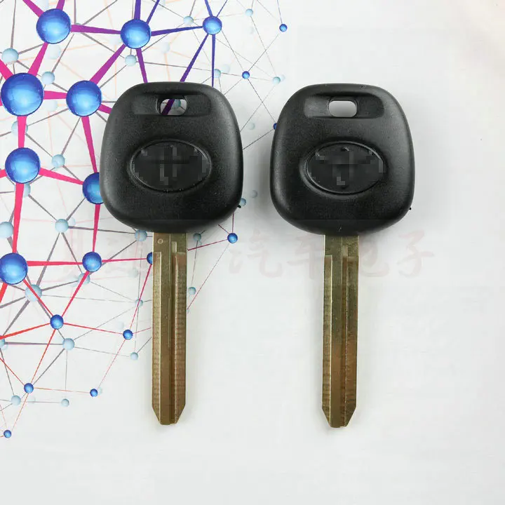 Запасной механический замок Keyshell со слотом для чипа Toyota corolla REIZ highlander|Слесарные