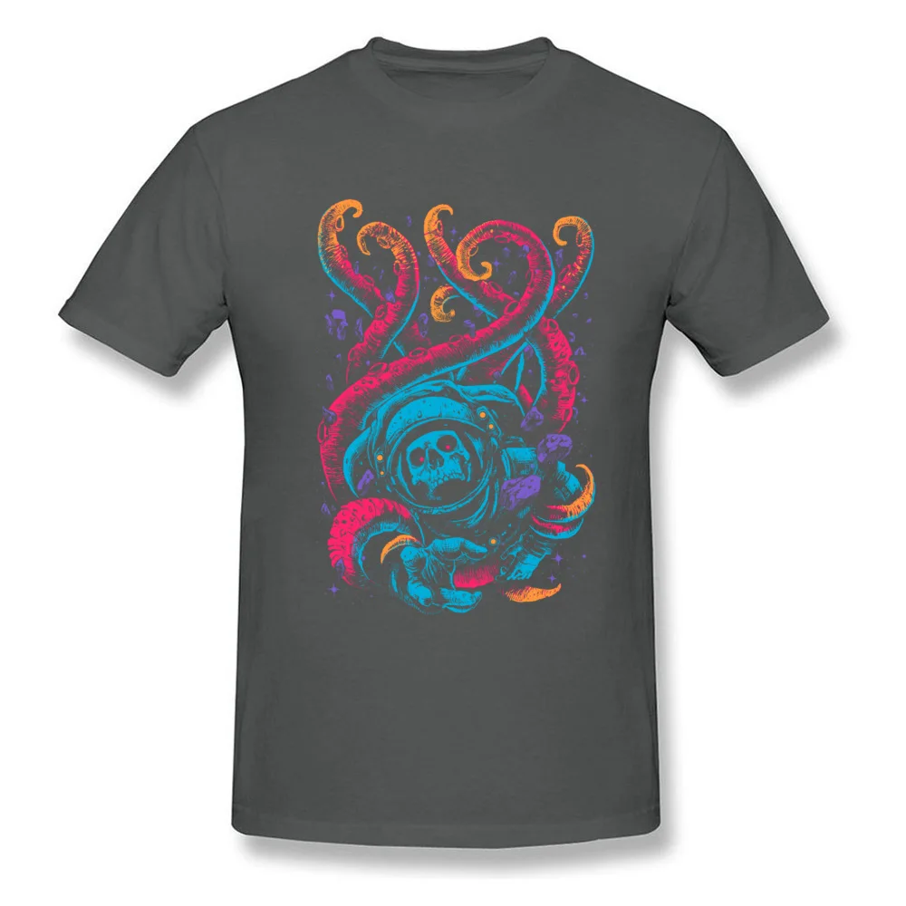Lost Pure Cotton Top T-shirts for Men Short Sleeve Hip hop Tops & Tees Plain Father Day Round Collar Tee-Shirts Design Lost carbon
