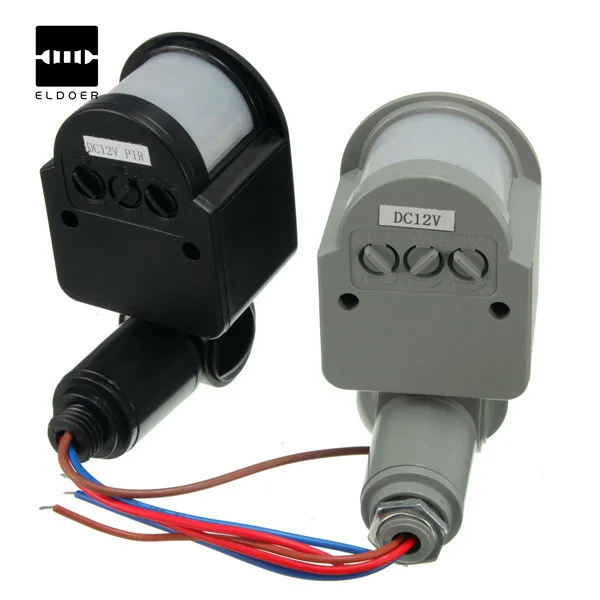 

High Quality 1pcs 12V Human Body Safely Security Infrared Light Sensor Monitoring Spotlights PIR IR Sensor Induction Switch