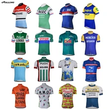 Clásico retro Real fotos nuevo camino carrera de montaña equipo ciclismo Jersey personalizado Top OROLLING