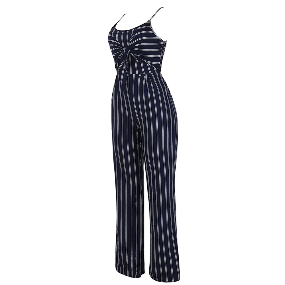 Jumpsuit Summer Women 2018 New Brand Sleeveless Bodysuits Sexy V-Neck Bandage Clubwear Elegant Jumpsuit combinai F#J07 (10)