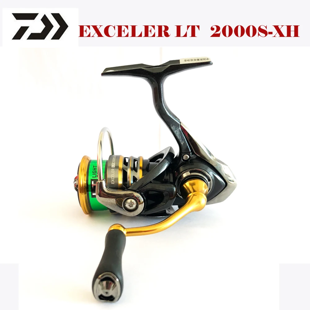 

original Daiwa Exceler LT 2000 S-XH Shallow Spool 6.2:1 spinning fishing reel