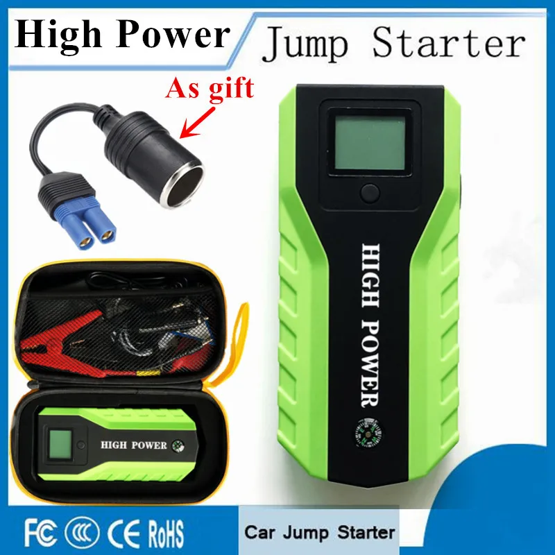 Emergency Auto Starting Device Booster 12V 600A Portable Car Jump Starter Power Bank Car Starter For