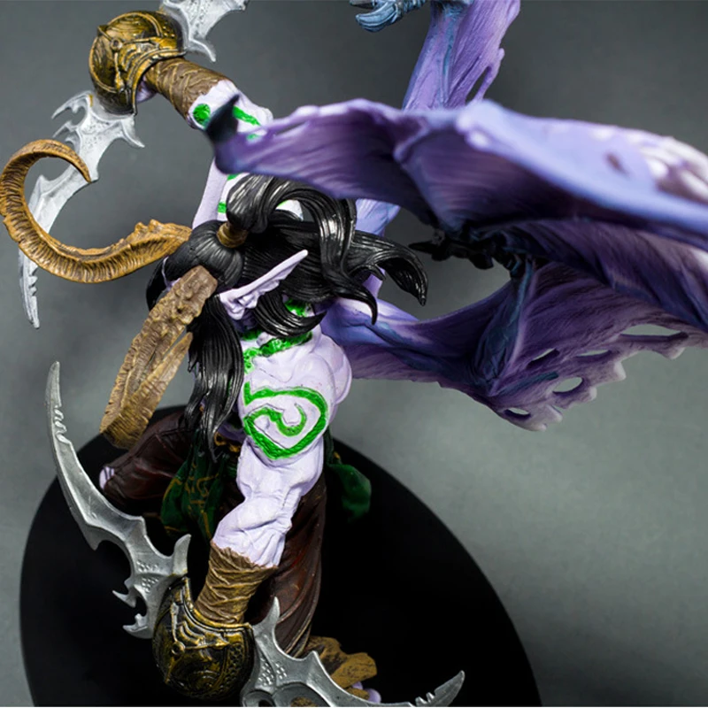30 см игра Wow Demon Hunter Illidan Stormrage ПВХ Фигурки игрушки|Игровые фигурки и трансформеры| |
