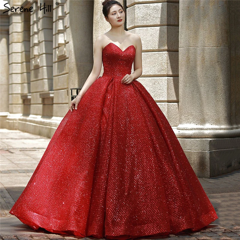 Big red wedding dress Clearance