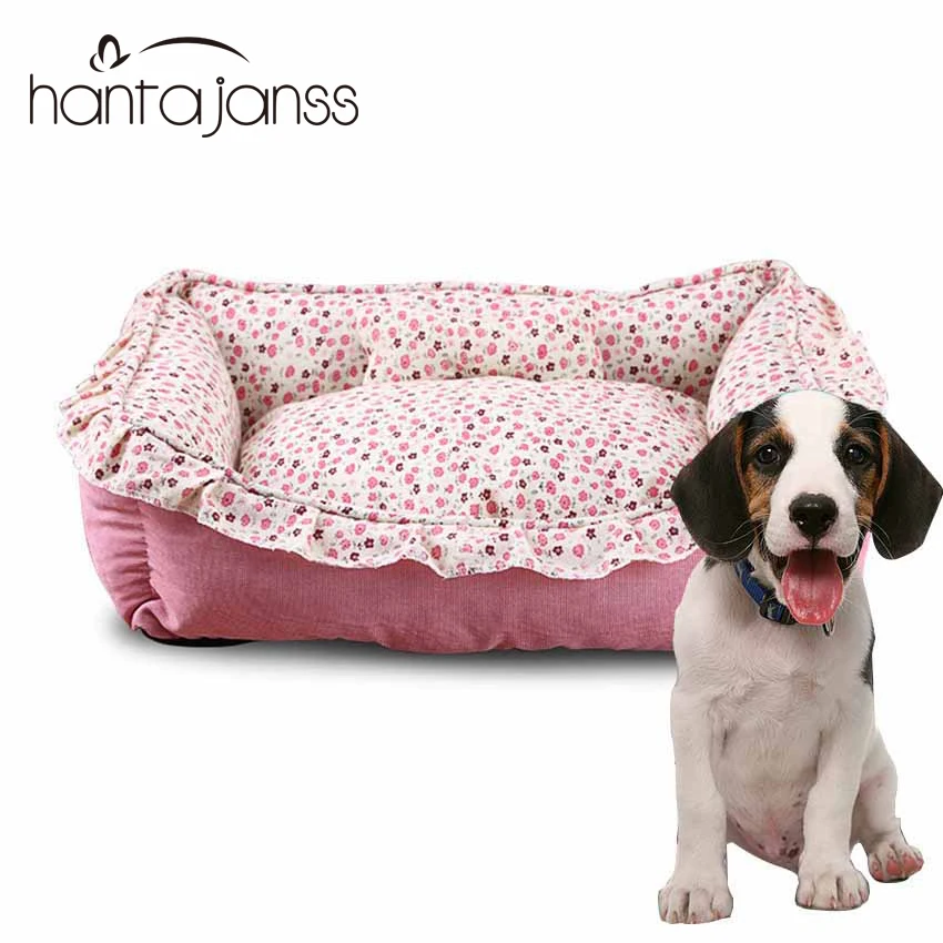 Soft Dog Beds Warm Fleece Lounger Sofa for Small Dogs Large Dog Golden Retriever Bed Husky Kennel Pet Products Two Size