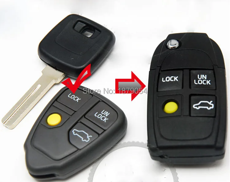 VOLVO CX90 S80 Modified remote key shell(12).jpg