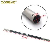 ZORBYZ 25 мм мотоцикл бар сталь прямой трекер руль для Honda Suzuki Kawasaki Harley Sportster XL883 1200