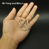 Ring and Ring Mini Metal Puzzle Model Solution Brian Teaser Gadget Intelligence Game Toys Kids Gifts 2