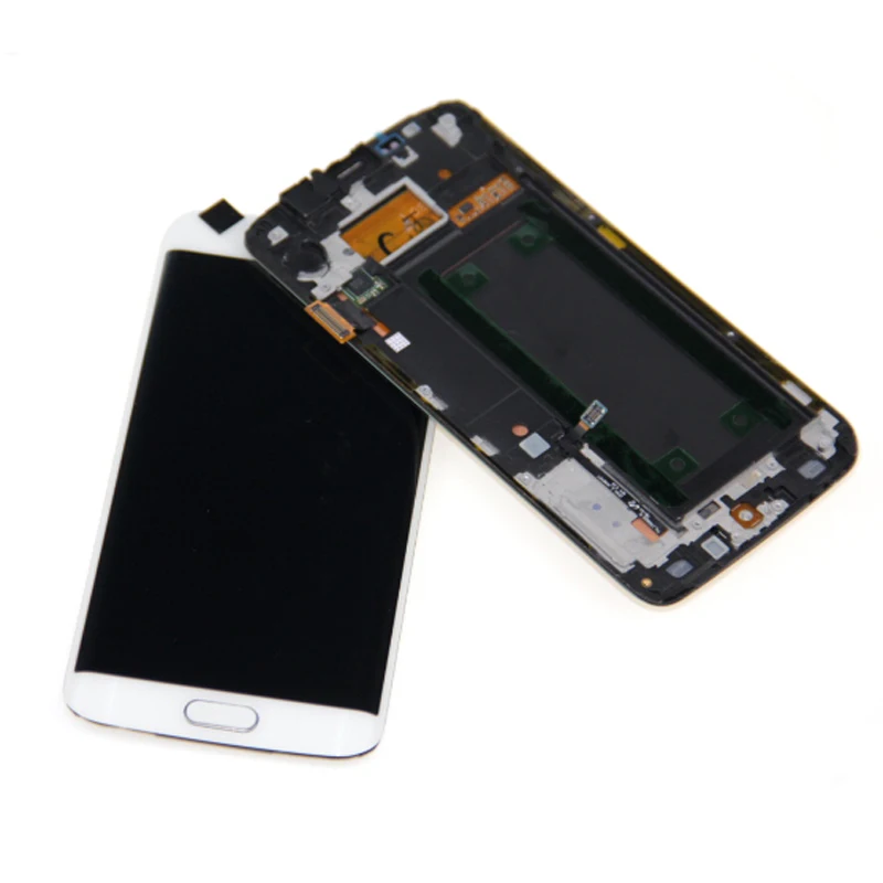 Для samsung Galaxy S6 Edge lcd G925 G925F дисплей сенсорный экран сборка Замена для samsung S6 Edge lcd