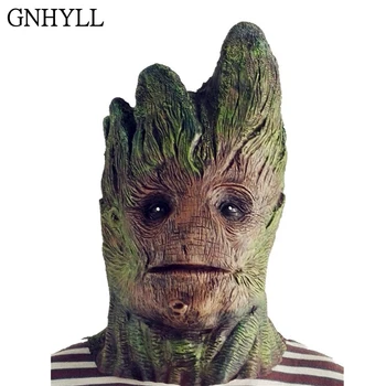 

GNHYLL Scary Halloween Masks Cosplay Party latex Realistic Crazy Rubber Creepy Party Mask Halloween Costume