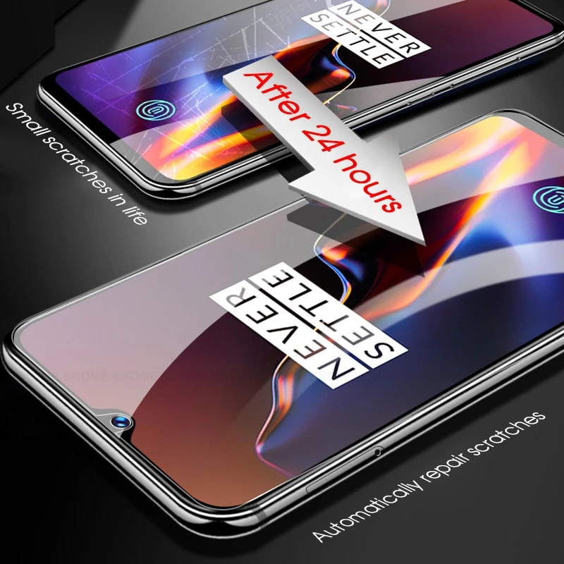 9D полное покрытие мягкая Гидрогелевая пленка для Oneplus 7Pro 7 6T Защитная пленка для экрана не закаленное стекло для One plus 7 Pro 7 6T пленка