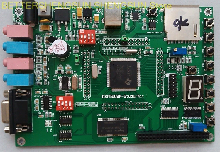 DSP5509S обучающая плата (TMS320VC5509A) отправляет файловую систему SD-карту/USB | Автомобили