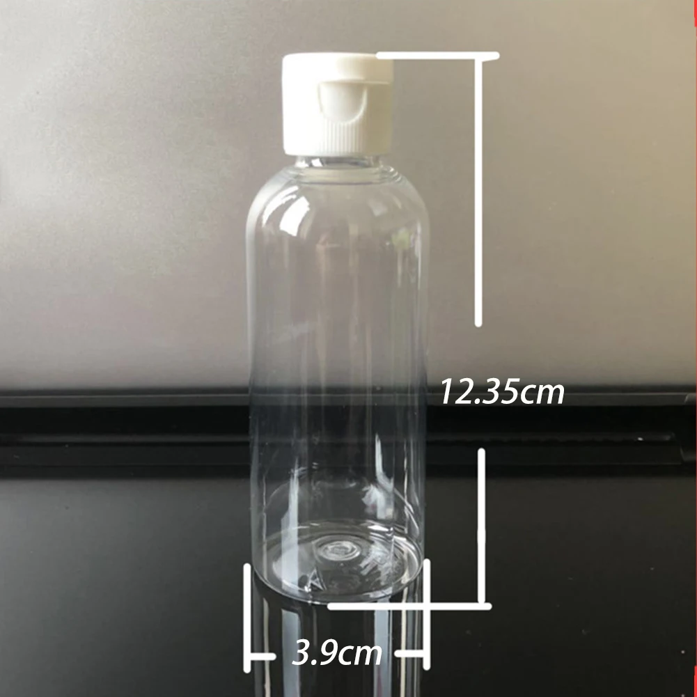 4 шт х 100 мл дорожный шампунь жидкая прозрачная бутылка многофункциональный контейнер для макияжа пластиковый лосьон