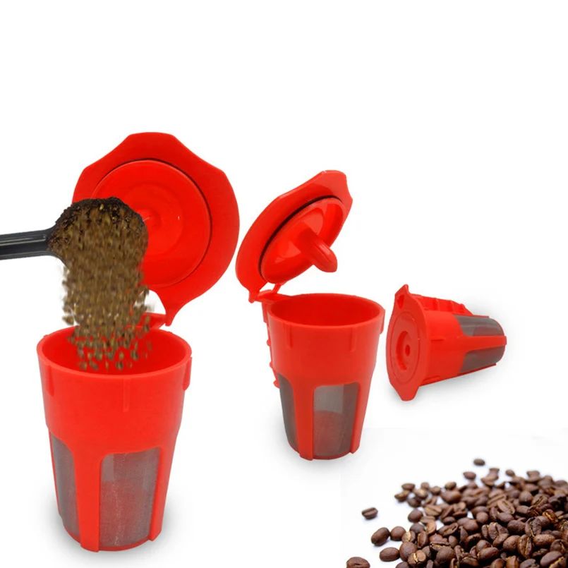 6.7*7cm Reusable Coffee K Cup Capsule Cafe Filters Plastic Cover