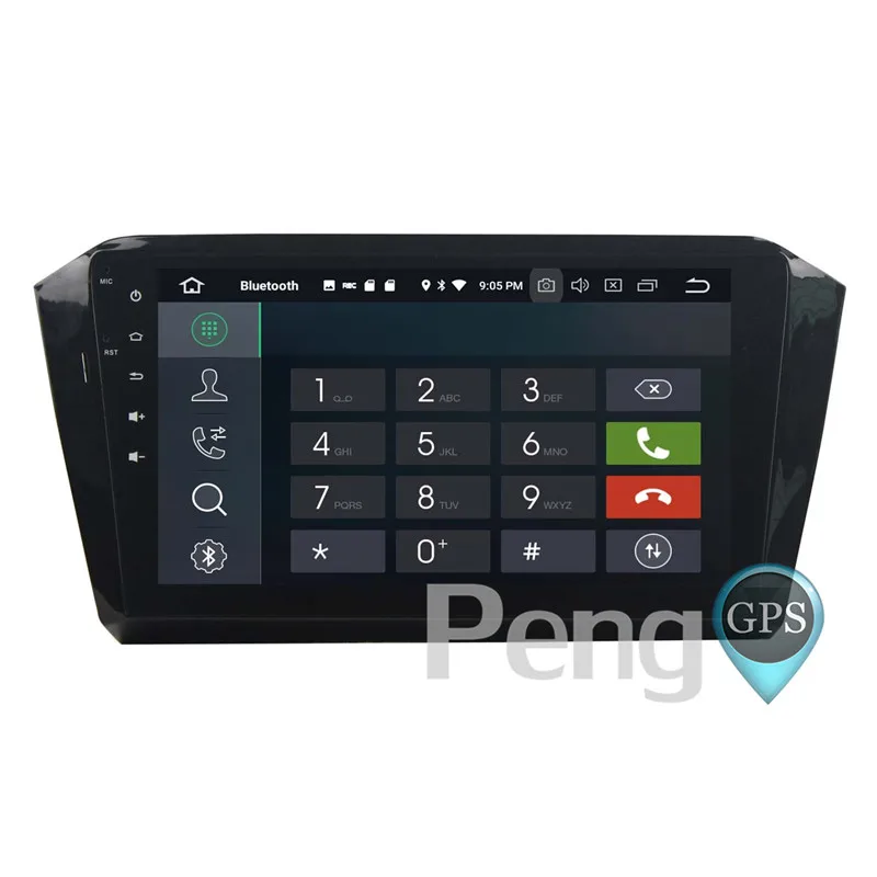Discount 2 Din Android 8.0 Car CD DVD Player 8Core GPS Navigation for VW Magotan Passat B8 2015-2018 Stereo 1080P HD Screen Autoradio 1