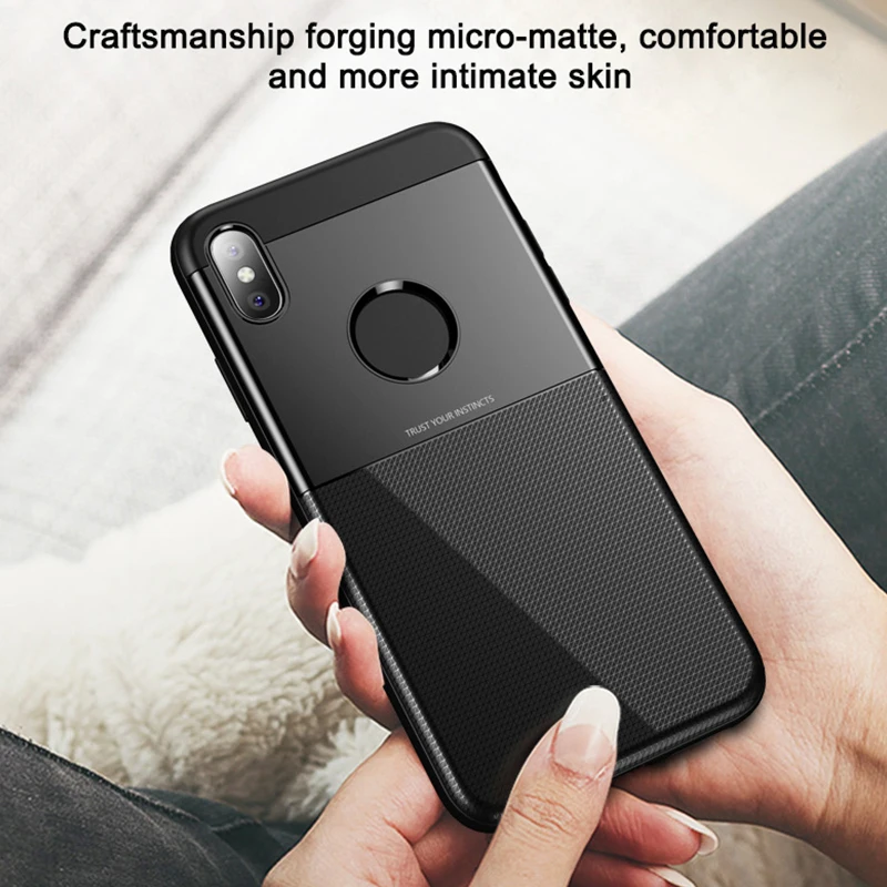 

1Pcs Luxury Mobile Phone Cases for iPhone XS/XR/XSMAX Silicone Drop Protection Gel Soft Shell