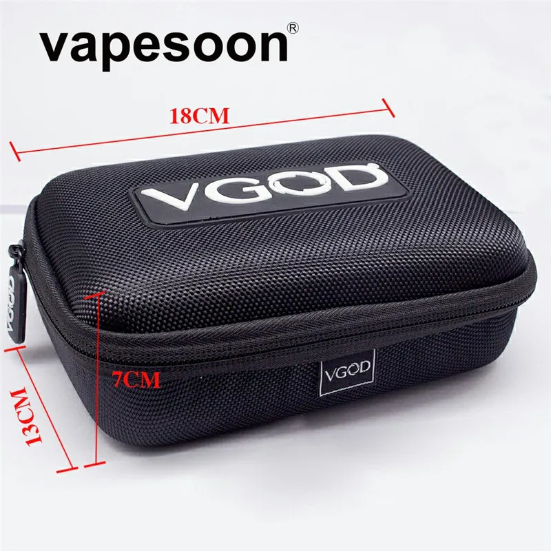 

Original VGOD Case Vapor Tool Kit Bag for Electronic Cigarette as iJust S Kit iStick Pico Mod Melo 3 Mini Tank liquid Bottle etc