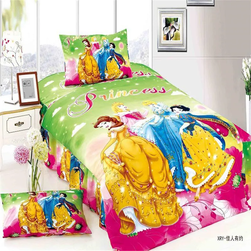 fairy legendary princess girls bedding set 2/3pcs duvet cover bed sheet