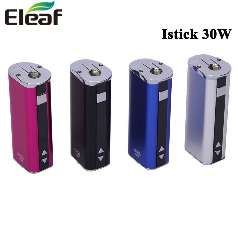 Оригинальная электронная сигарета Eleaf Istick батарея 30 Вт 2200 мАч IStick Box Mod VV/VW OLED-экран