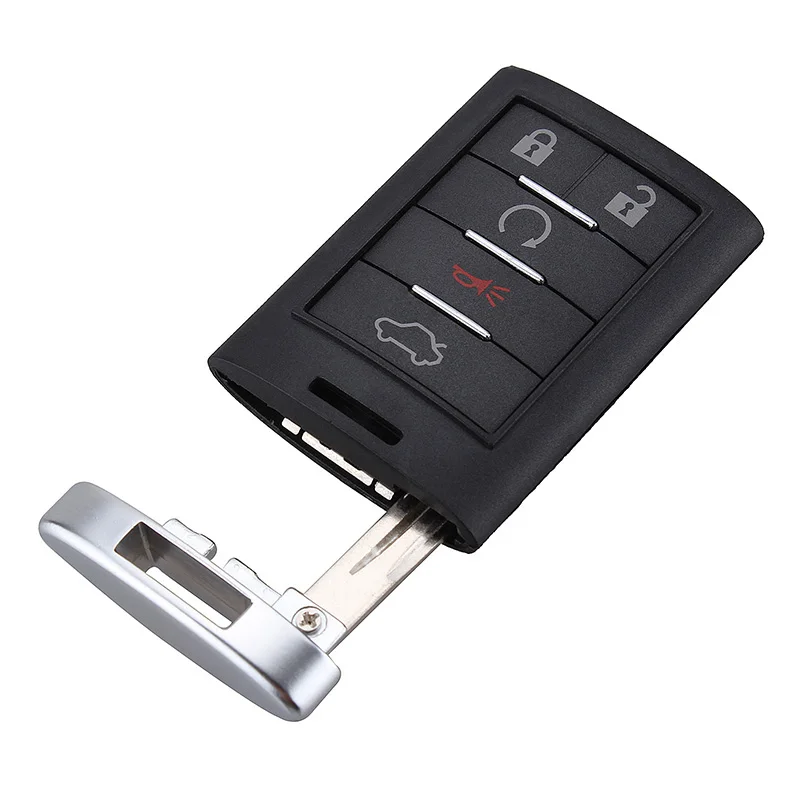 

New Replacement Car Key Case Cover fit for CADILLAC CTS XTS DTS 5 Buttons Smart Remote Car key
