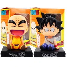 Dragon Ball Z держатель телефона Сон Гоку крилин куририн детства качающейся головой цифры аниме модель DBZ игрушки