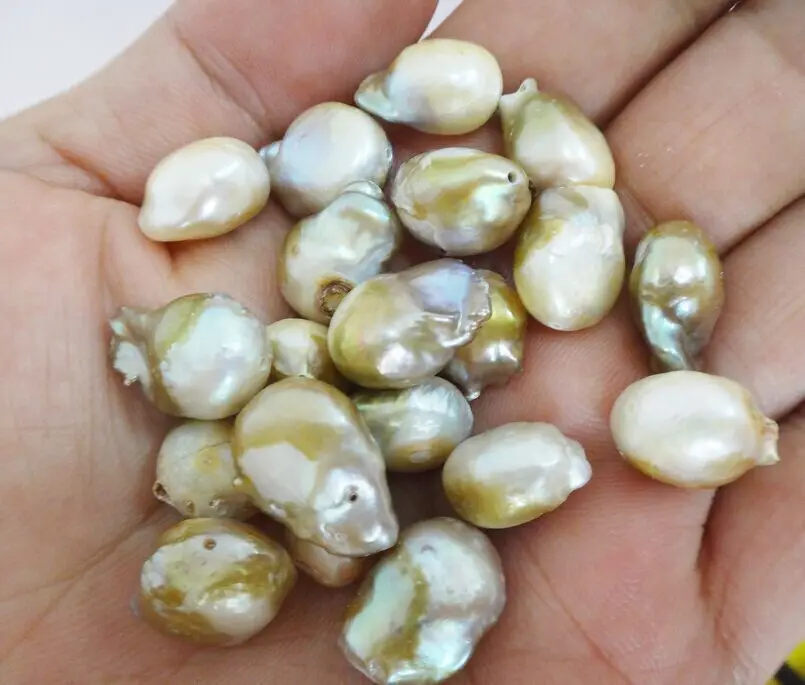 

Hot sell ->@@ WHOLESALE LOTS 20PCS 15.5X12.5X9MM SOUTH SEA GOLD LAVENDER NUCLEAR LOOSE PEARL -Top quality free shipping